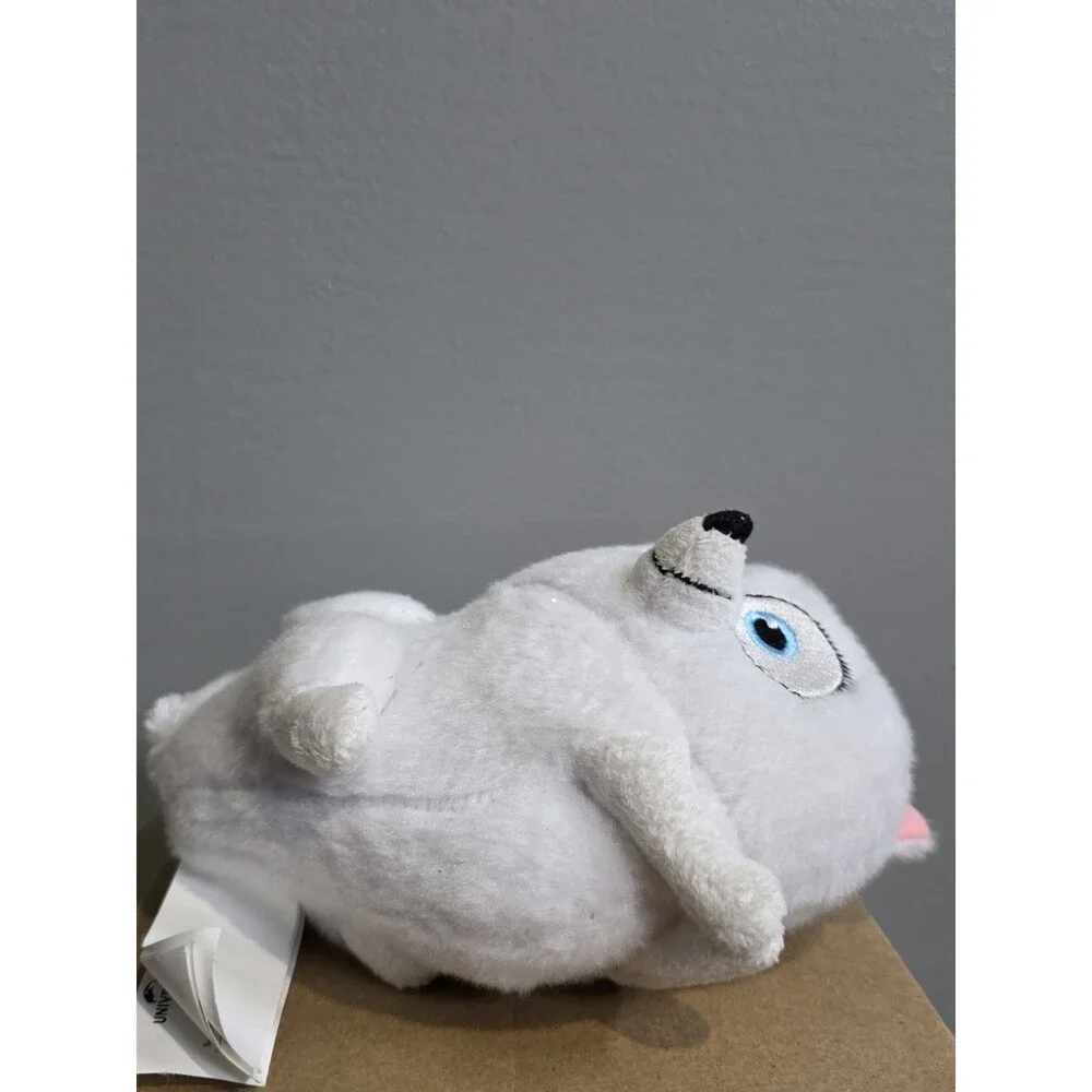 Secret Life of Pets 2 Chat & Hang Gidget Clip Plush White Dog Stuffed Animal